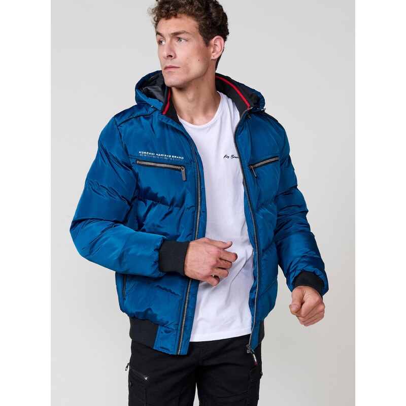 KOROSHI Téli dzseki kék / fekete