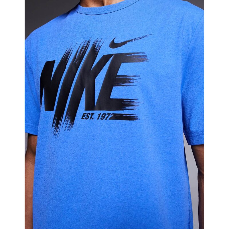 Nike Training Hyverse Dri-Fit t-shirt in blue