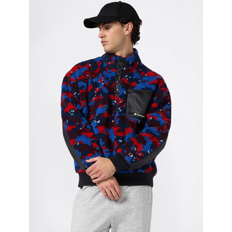 Champion Authentic Athletic Apparel Pulóver kék / piros / bordó / fekete