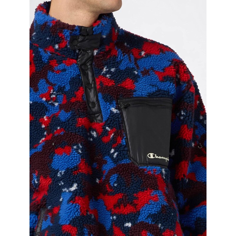 Champion Authentic Athletic Apparel Pulóver kék / piros / bordó / fekete