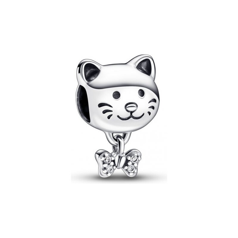 Pandora - Pandora ékszer Nyakkendős cica ezüst charm - 792255C01 - GLAMI.hu