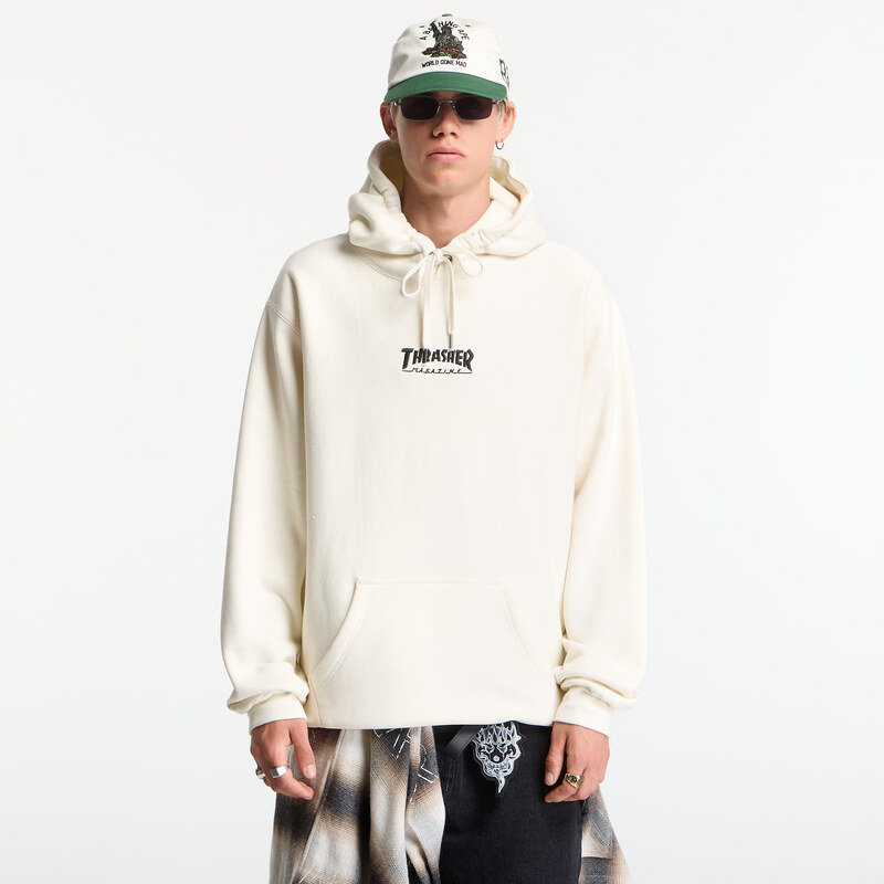 Sweatshirt Thrasher Heavyweight Embroidered Mag Logo Hoodie Beige XL 36586844