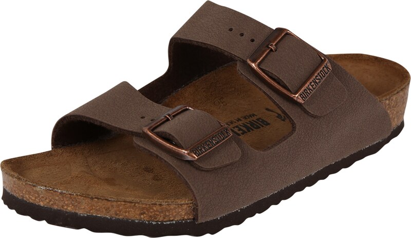 BIRKENSTOCK Nyitott cipők 'Arizona' csokoládé