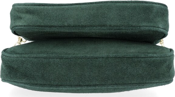 Bőr táska univerzális Vittoria Gotti palackzöld B40