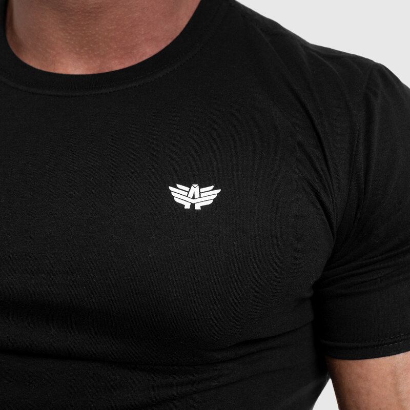 Férfi fitness póló Iron Aesthetics Standard, fekete