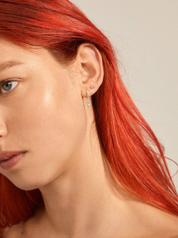 Pilgrim Fülbevalók 'ELZA' ezüst