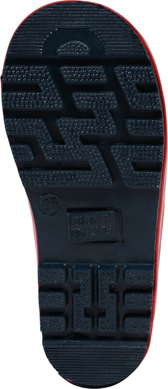 PLAYSHOES Gumicsizmák 'Maritim' sötétkék / piros / fehér