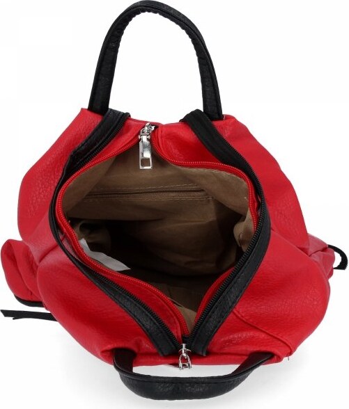 Női Táská hátitáska Hernan piros HB0206