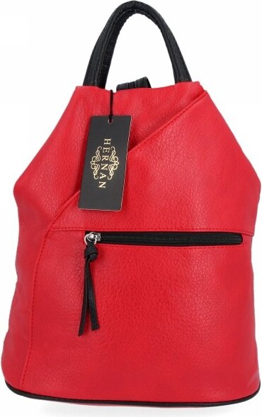 Női Táská hátitáska Hernan piros HB0206