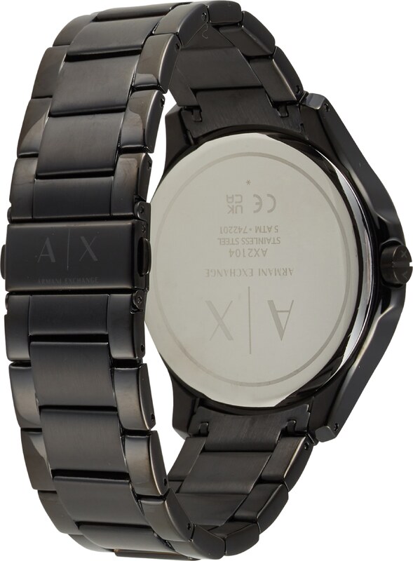 ARMANI EXCHANGE Analóg órák antracit / fekete