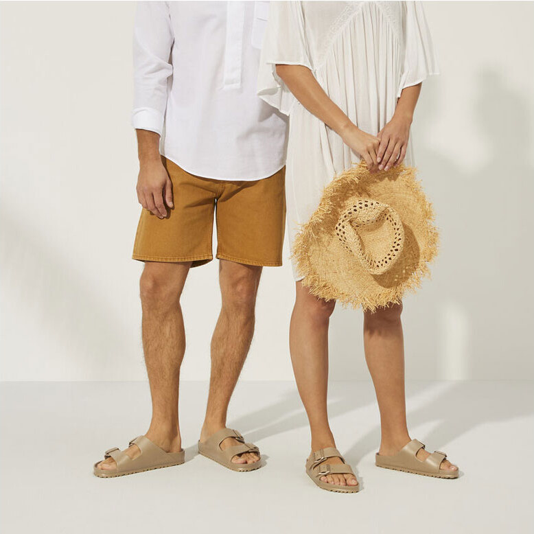 Birkenstock Arizona EVA Glamour Gold Narrow Fit Nők - Szandálok Birkenstock - Sárga - 1022465-3.5