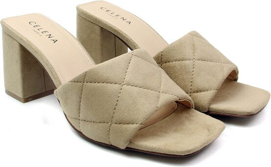 Celena Papucs 'Cacie' világosbarna