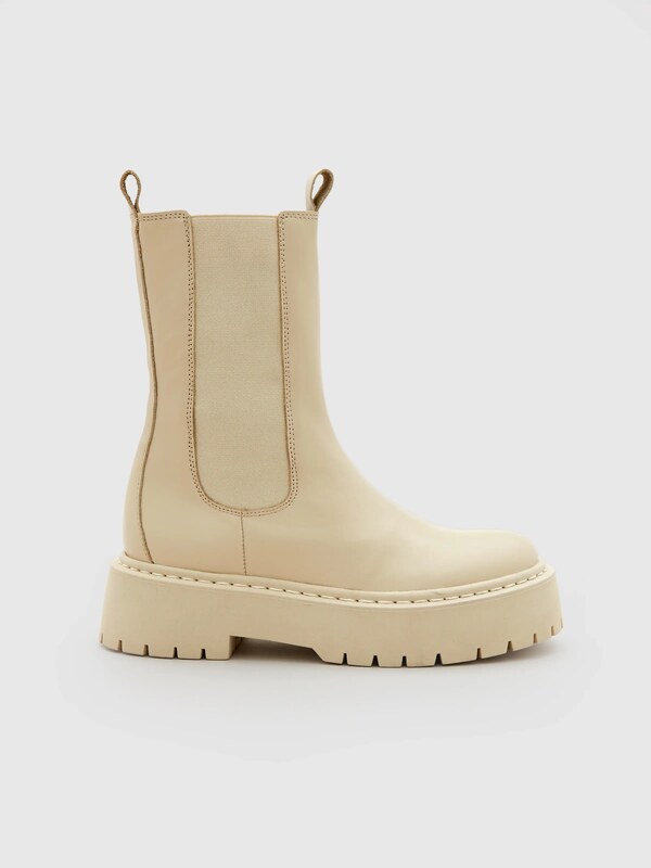 EDITED Rövid szárú csizmák 'Gudrun' bézs