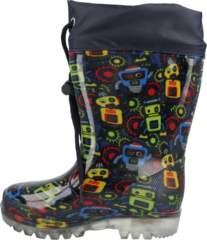 BECK Gumicsizmák sötétkék / sárga / zöld / piros