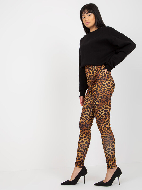 VITON Leggings-VI-LG-149.02P-black-beige