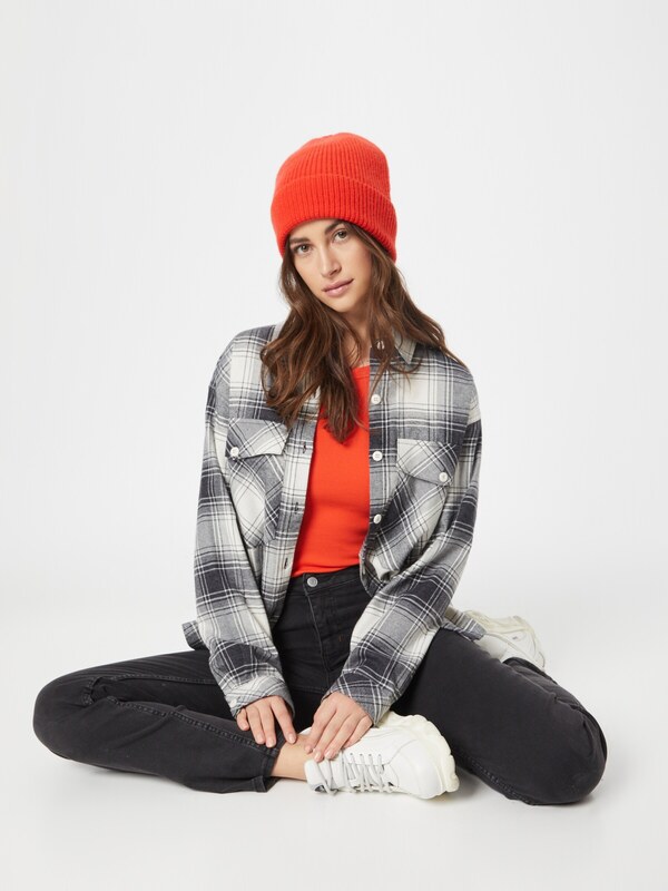 Urban Classics Blúz bézs / fekete