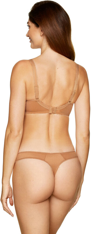 Gorteks Onyx hímzett melltartó bézs színben