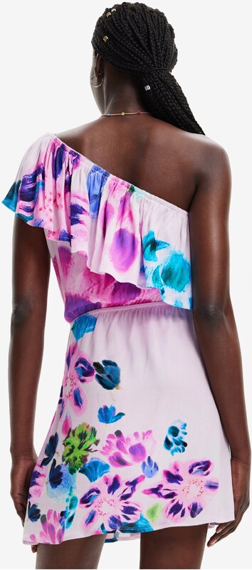 DESIGUAL SHORT DRESS WOMEN PINK