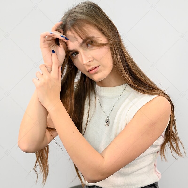 BALCANO - Taurus / Horoszkópos medál, magasfényű polírozással - Bika csillagjegy