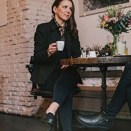 Vlnka Női cipzáras bőr bokacipő Marcella, fekete felnőtt cipő