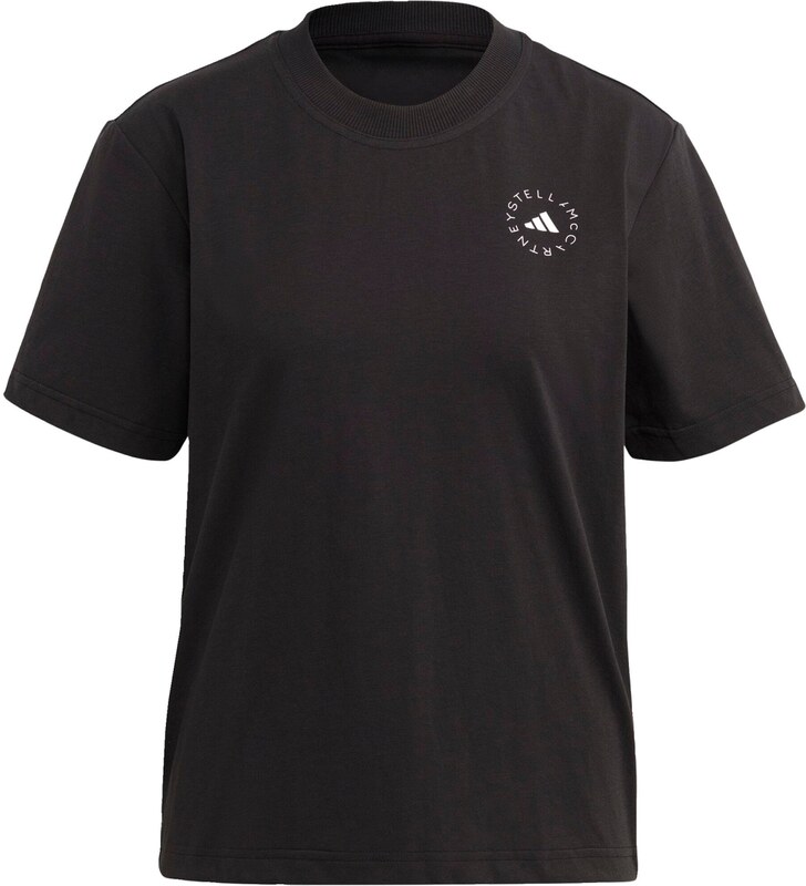 ADIDAS BY STELLA MCCARTNEY Funkcionális felső 'TrueCasuals' fekete / fehér