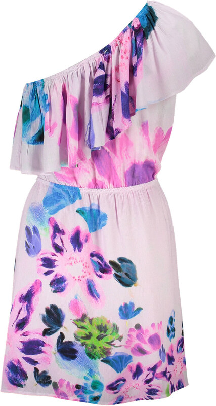 DESIGUAL SHORT DRESS WOMEN PINK