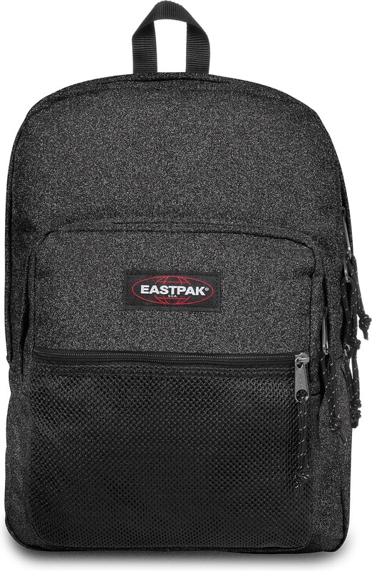 EASTPAK Hátizsák 'Pinnacle' szürke / piros / fekete / fehér
