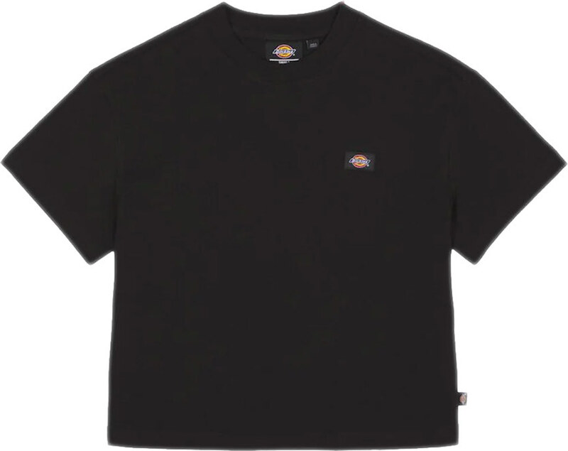 Dickies Oakport Cropped T-Shirt W - Nők - Rövid ujjú póló Dickies - Fekete - DK0A4Y8L-BLK