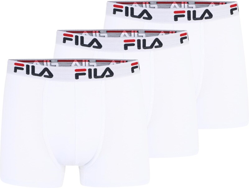 FILA Boxeralsók tűzpiros / fekete / fehér