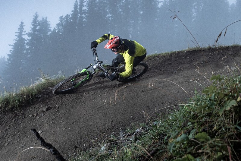 Silvini Cortino férfi enduró mez neon sárga/fekete