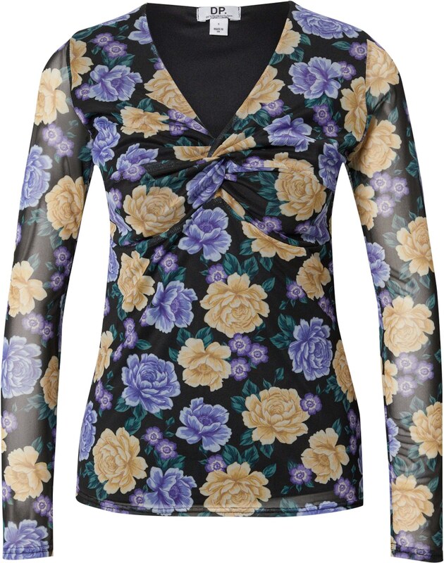 Dorothy Perkins Póló pasztellsárga / smaragd / lila / fekete