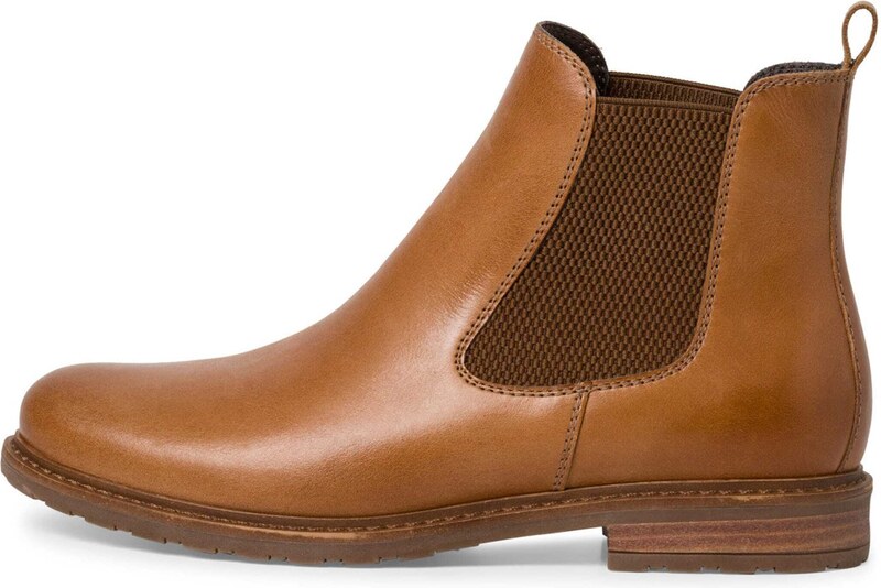 Tamaris Chelsea csizmák konyak