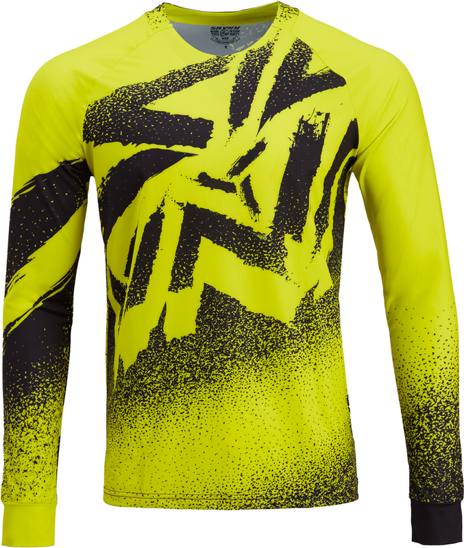 Silvini Cortino férfi enduró mez neon sárga/fekete