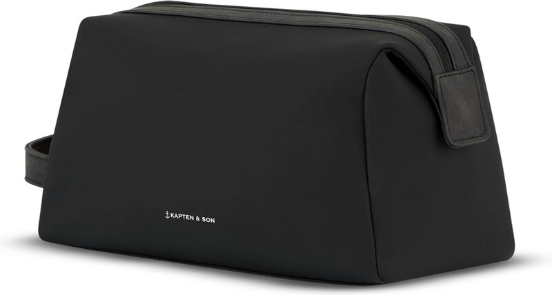Kapten & Son Piperetáskák 'Windsor' ezüstszürke / fekete