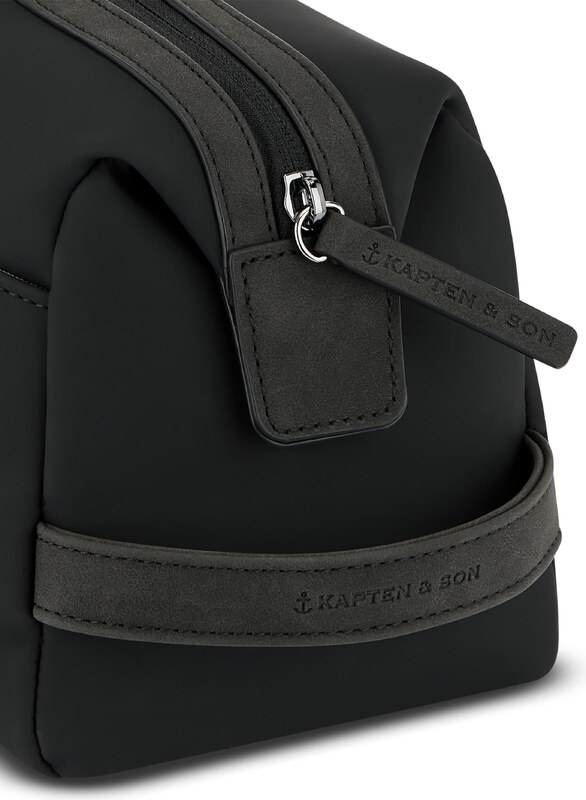 Kapten & Son Piperetáskák 'Windsor' ezüstszürke / fekete