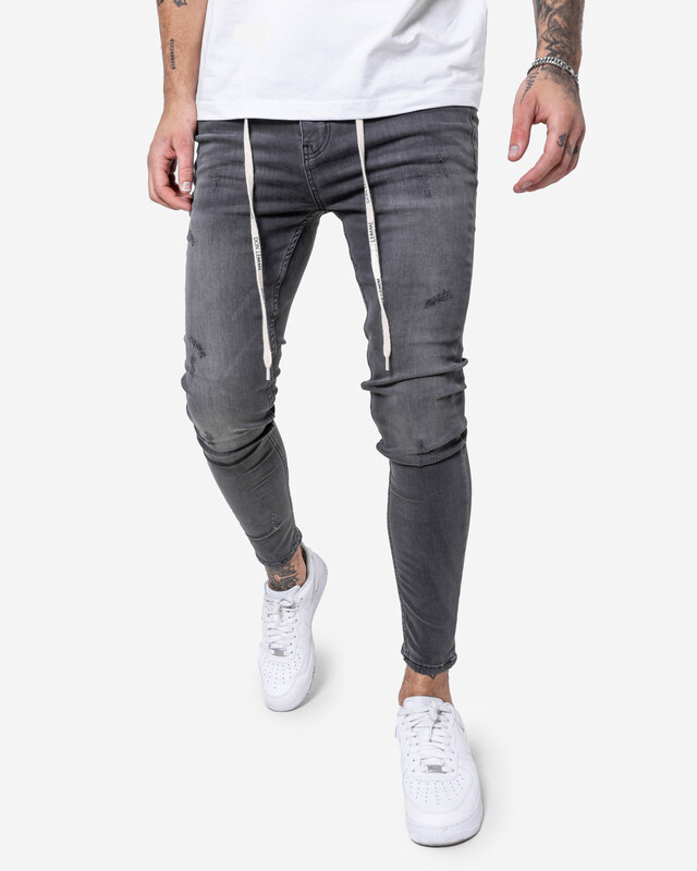 Don Lemme Farmernadrág Shabby - grey