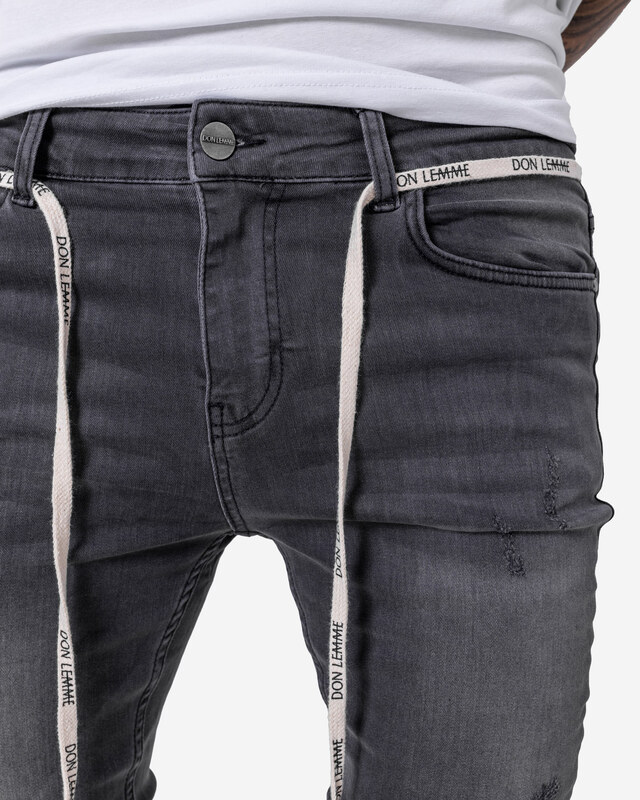 Don Lemme Farmernadrág Shabby - grey