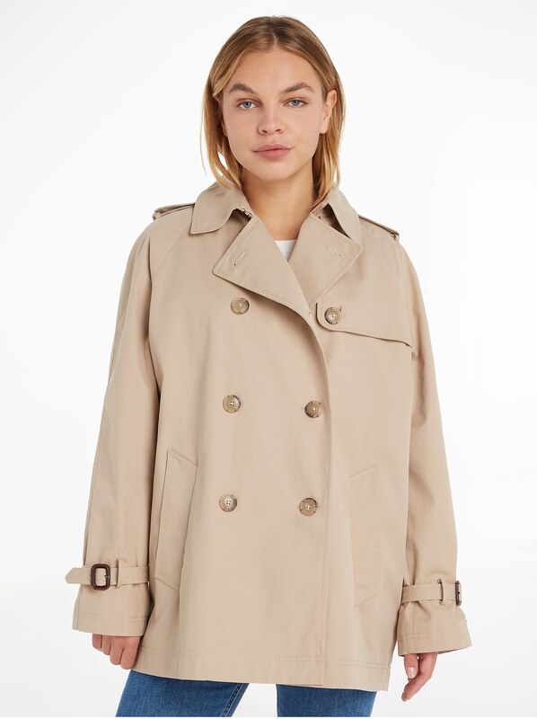TOMMY HILFIGER WOMEN'S TRENCH COAT BEIGE