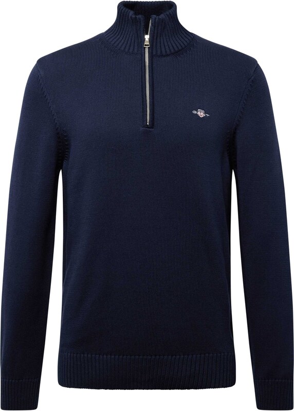 GANT Pulóver tengerészkék / burgundi vörös / fehér