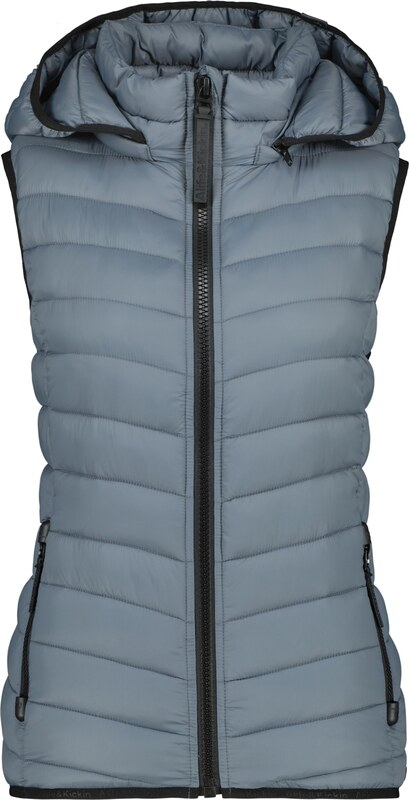 alife & kickin Mellény 'LenkaAK' galambkék / fekete