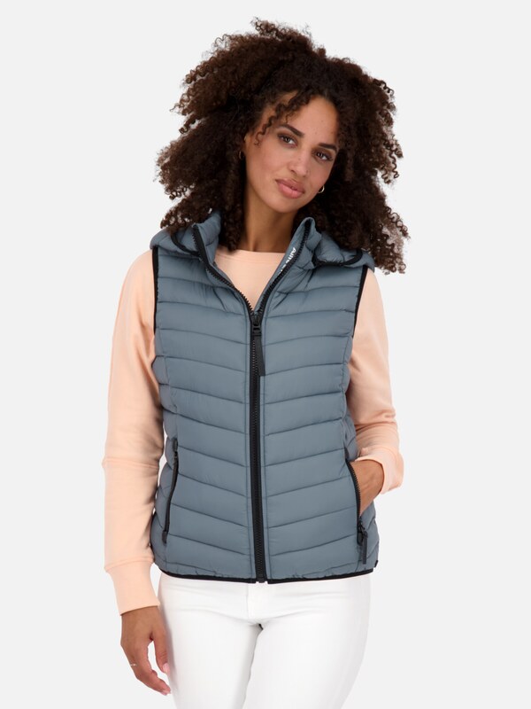 alife & kickin Mellény 'LenkaAK' galambkék / fekete