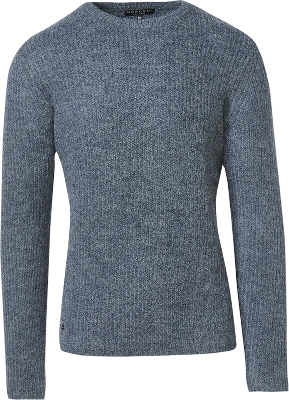 KOROSHI Pulóver füstkék