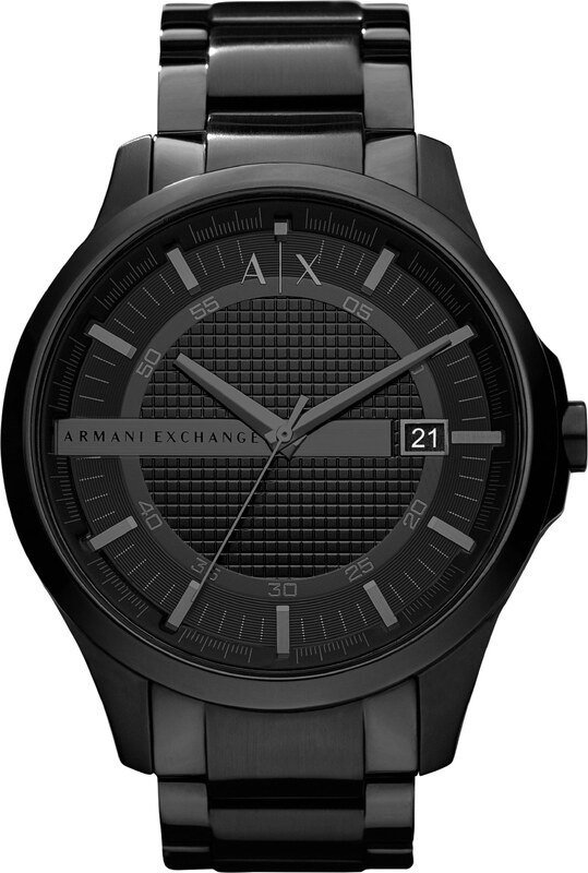 ARMANI EXCHANGE Analóg órák antracit / fekete