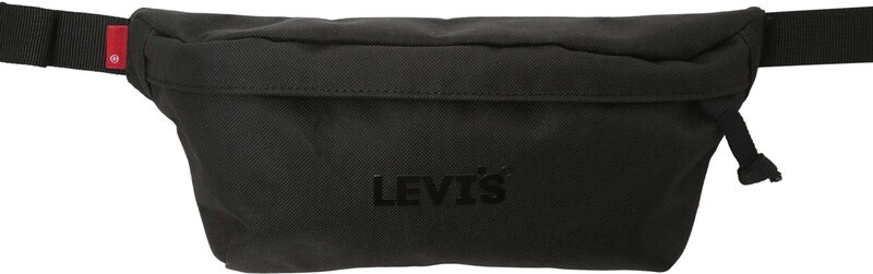 LEVI'S  Övtáska 'Levi's Headline Logo Small Banana Sling Bag' piros / fekete