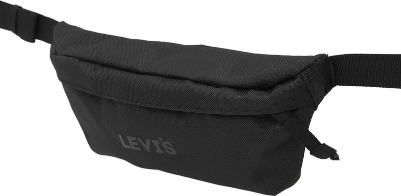 LEVI'S  Övtáska 'Levi's Headline Logo Small Banana Sling Bag' piros / fekete
