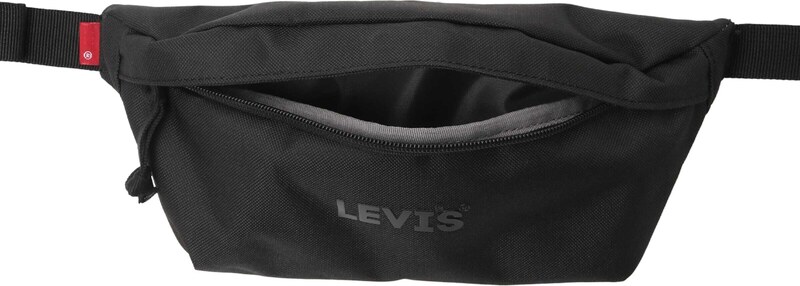 LEVI'S  Övtáska 'Levi's Headline Logo Small Banana Sling Bag' piros / fekete