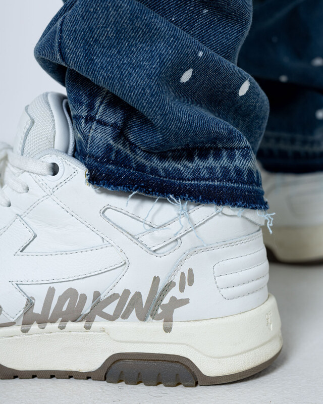 Don Lemme Férfi straight fit farmer Splatter - washed blue