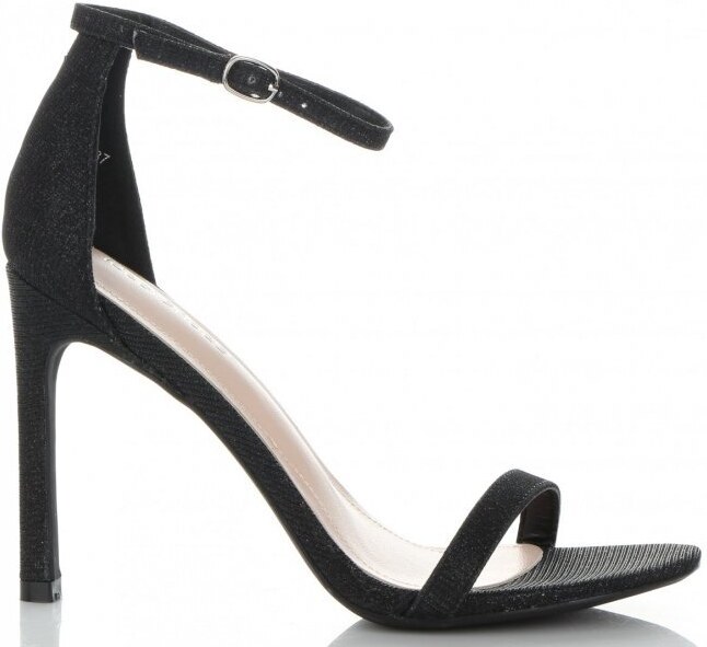 női szandál Ideal Shoes fekete P-6397-1