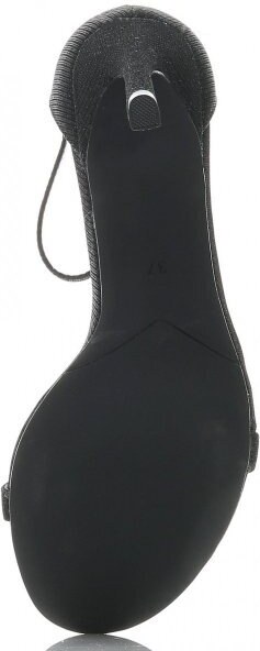 női szandál Ideal Shoes fekete P-6397-1