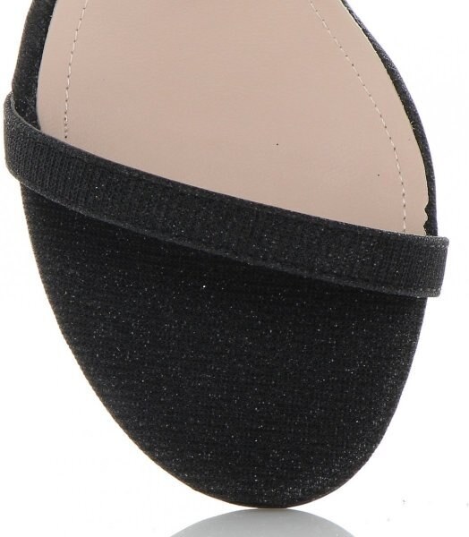 női szandál Ideal Shoes fekete P-6397-1